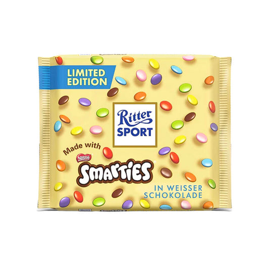 Ritter Sport Smarties Weiße Tafel 100g