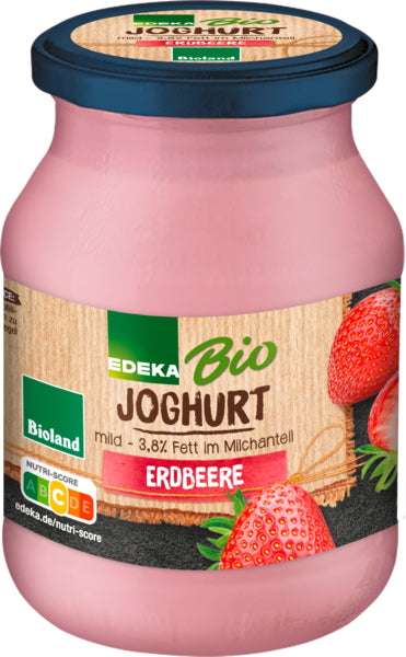 Bio EDEKA Joghurt Erdbeere 3,8% 500g MW