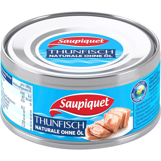 Saupiquet Thunfisch Naturale ohne Öl 185g