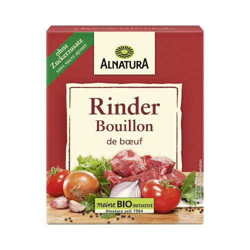 Bio Alnatura Rinderbouillon Würfel für 3l 66g