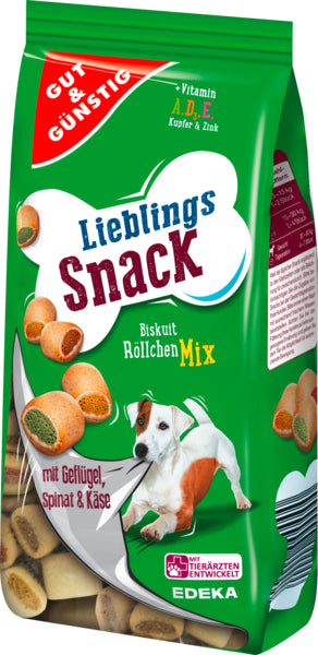 GUT&GÜNSTIG Biskuit Rolls Mix 400g