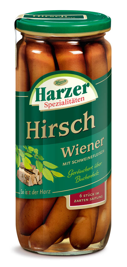 Harzer Hirsch Wiener 530g