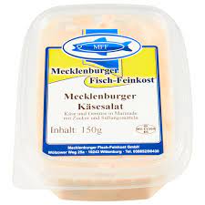 Mecklenburger Fisch Feinkost Seelachssalat mit Ei und Kräuter 150g