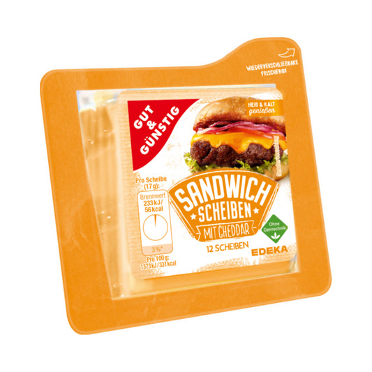 GUT&GÜNSTIG Sandwich Cheddar 200g VLOG