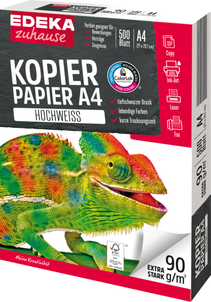 EDEKA zuhause Kopierpapier A4 90g 500BL