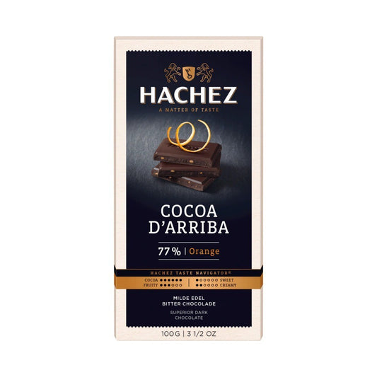 Hachez Cocoa D'Arriba Orange 100g