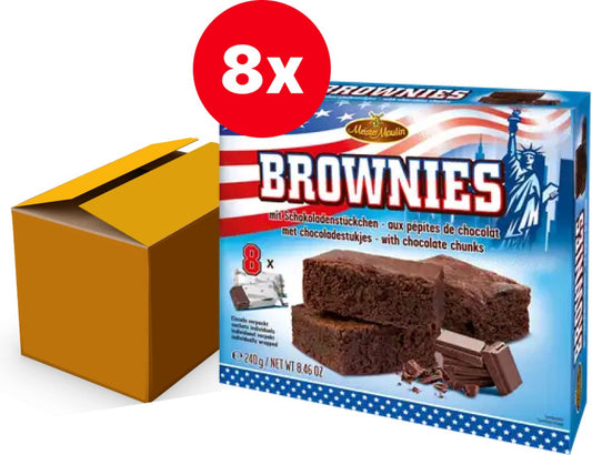 Meister Moulin Brownies 8ST 240g