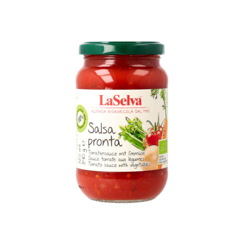 Bio La Selva Salsa Pronta Tomatensauce mit Gemüse 340g