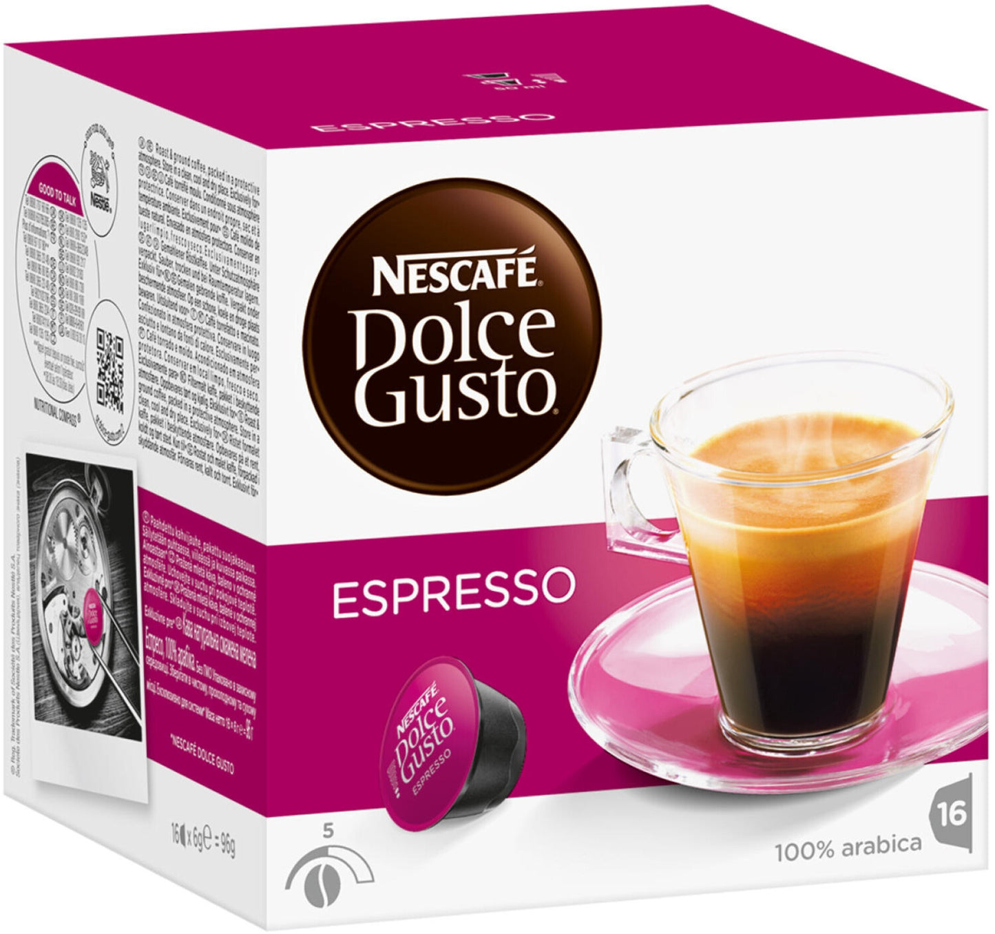 Nescafe Dolce Gusto Kapseln Espresso 16ST 88g