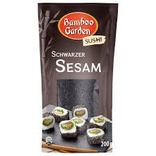 Bamboo Garden Sesam schwarz 200g