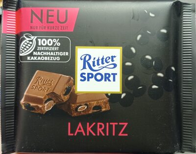 Ritter Sport Lakritz Vollmilch 100g