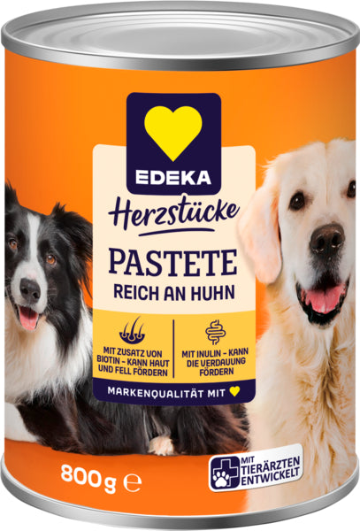EDEKA Herzstücke Pastete reich an Huhn 800g