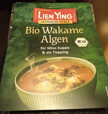 Bio Lien Ying Japanese Style Wakame Alge 20g