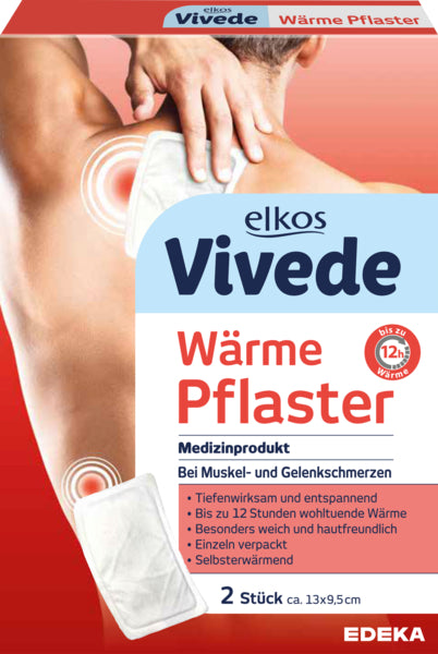 EDEKA elkos VIVEDE Wärmepflaster 2ST