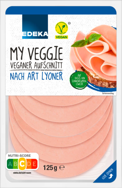 EDEKA My Veggie Vegane Lyoner 125g