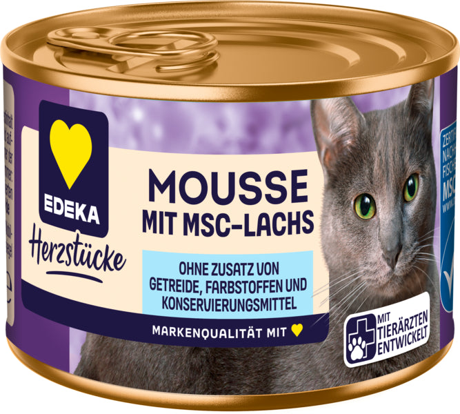 MSC EDEKA Herzstücke Mousse Lachs 85g