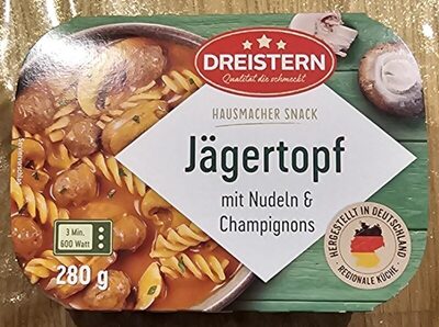 Dreistern Jägertopf Nudeln 280g