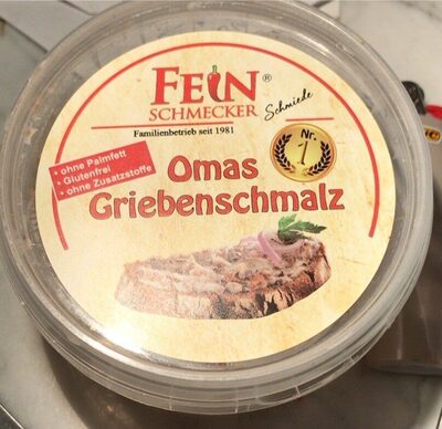 Feinschmeckerschmiede Oma's Griebenschmalz 200g