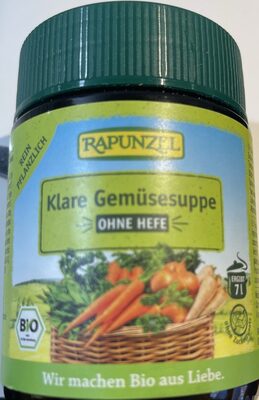 Bio Rapunzel Klare Gemüsesuppe ohne Hefe 140g