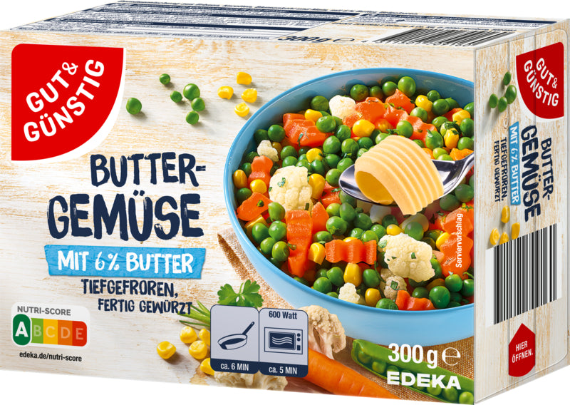 GUT&GÜNSTIG Buttergemüse 300g