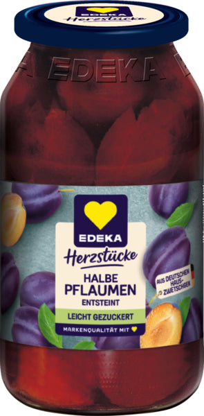 EDEKA Herzstücke Pflaumen leicht gezuckert 680g