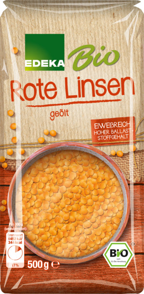 Bio EDEKA Rote Linsen 500g