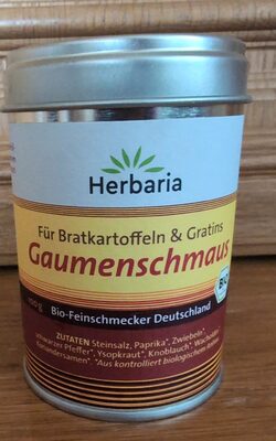 Bio Herbaria Feinschmecker Gaumenschmaus Bratkartoffelgewürz 100g