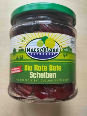 Bio Marschland Rote Bete 330g