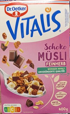 Dr.Oetker Vitalis Schokomüsli feinherb 400g