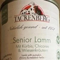 Tackenberg Senior Lamm mit Kürbis Chicoree 400g