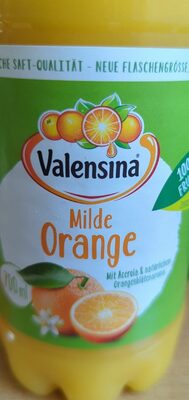 Valensina Milde-Orange mit Acerola&natürlichem Orangenblütenaroma 0,7l DPG