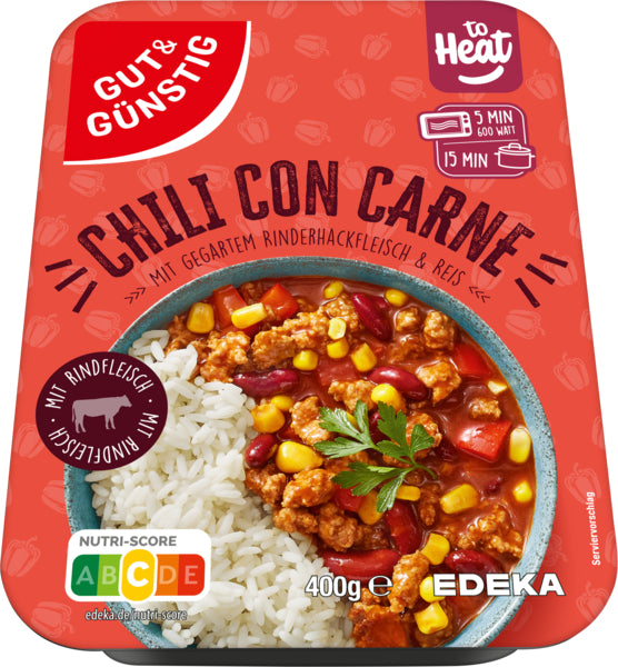 GUT&GÜNSTIG Chili con Carne 400g