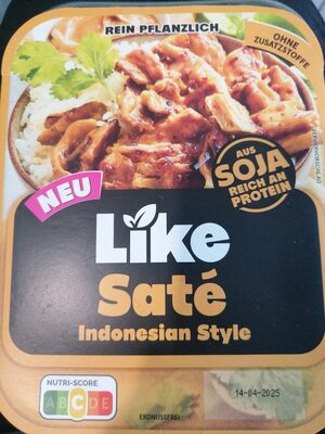 Like Sate Indonesian Style vegan 180g