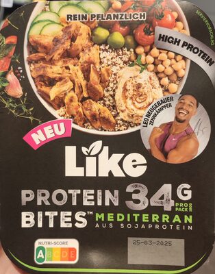 Like Protein Bites Mediterran vegan 180g