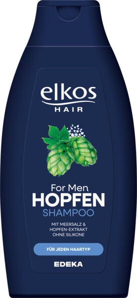 EDEKA elkos Shampoo Hopfen&Meersalz 500ml