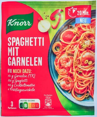 Knorr Fix Spaghetti mit Garnelen 38g