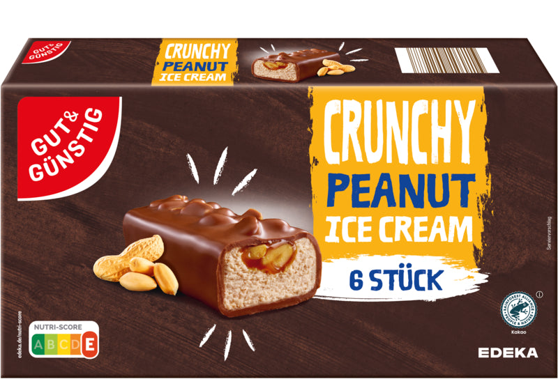 GUT&GÜNSTIG Peanut Caramel Bar 6x53ml