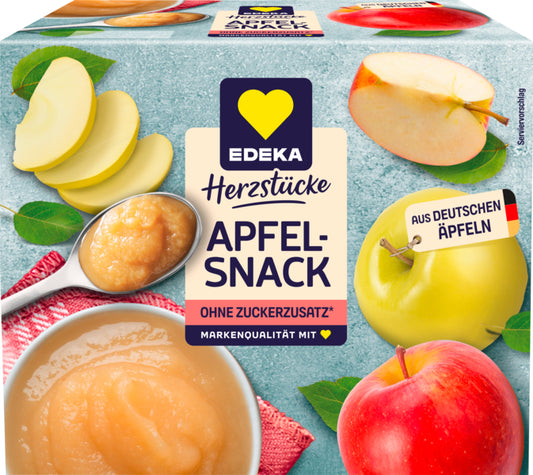 EDEKA Herzstücke Apfel-Snack 4x100g