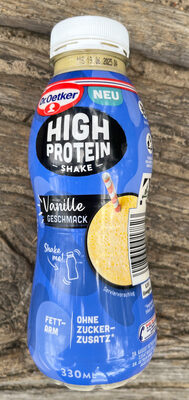 Dr.Oetker High Protein Shake Vanille 330ml DPG