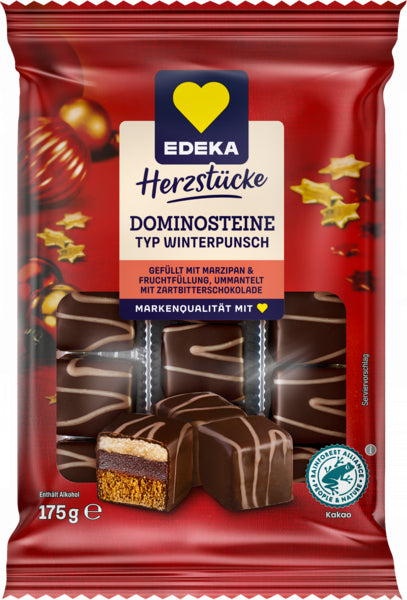 EDEKA Herzstücke Dominosteine Winterpunsch 175g