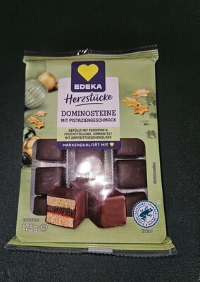 EDEKA Herzstücke Dominosteine Pistazie 175g
