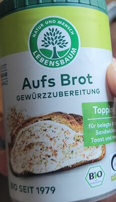 Bio Lebensbaum Aufs Brot Gewürzzubereitung 80g