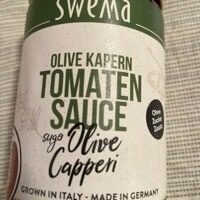 Bio Swema Tomatensauce Olive Kapern-Sugo Olive Capperi 300g
