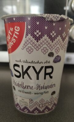 GUT&GÜNSTIG Skyr Heidelbeere Holunder 500g