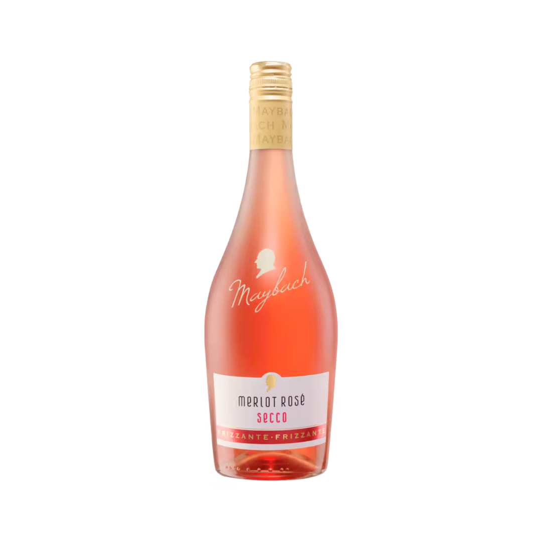 Maybach Secco Perlwein Merlot Rose 0,75l