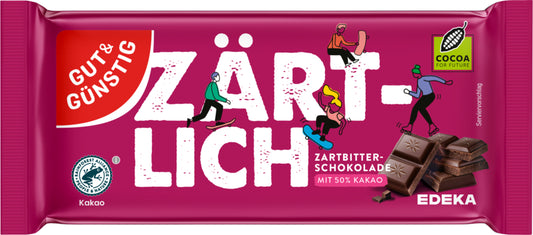 GUT&GÜNSTIG Zartbitterschokolade 100g