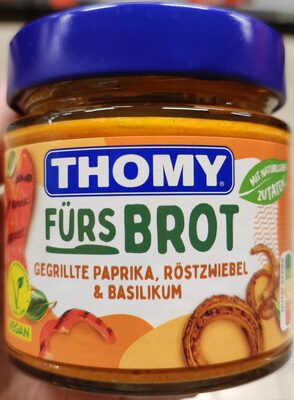 Thomy Aufstrich Gegrillte Paprika Röstzwiebel&Basilikum 180g
