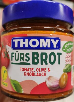 Thomy Aufstrich Tomate Olive&Knoblauch 180g