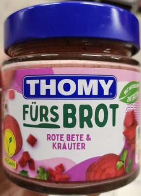 Thomy Aufstrich Rote Bete&Kräuter 180g