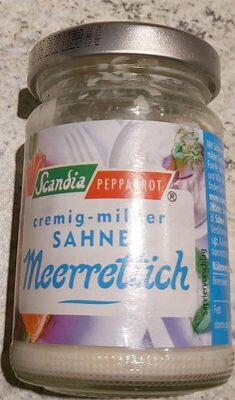Scandia Sahne Merrettich 80g